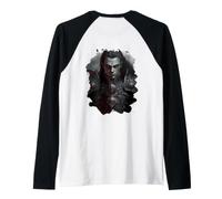 Backprint Il Potere e Il mistero dei vampiri Maglia con Maniche Raglan