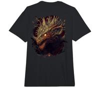 Backprint Il sovrano Oscuro Comfort Colors Adult Heavyweight T-Shirt