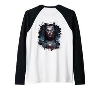 Backprint Il Vampiro Una Leggenda del Chiaro di Luna Maglia con Maniche Raglan
