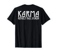 Backprint Karma risolve quell'incantesimo di Giustizia Maglietta