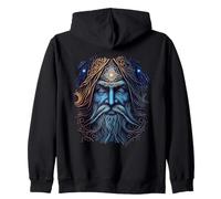 Backprint Mago Oscuro Il sovrano delle tenebre Felpa con Cappuccio