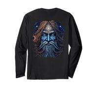 Backprint Mago Oscuro Il sovrano delle tenebre Maglia a Manica