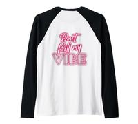 Backprint Non Uccidere la mia Atmosfera Maglia con Maniche Raglan