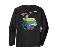 Backprint, Packraft-Kayak Kayaker Canoa Rafting-PAGAIA Kayak Maglia a Manica