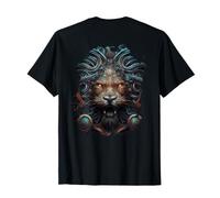 Backprint Potere Reale del Leone Maglietta