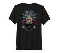 Backprint Potere Reale del Leone Maglietta Premium