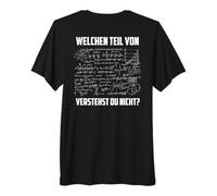 Backprint Quale Parte di Mathe comprendete Non Maglietta Premium