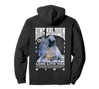 BACKPRINT Re Baldovino IV Felpa con Cappuccio