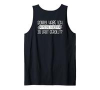 Backprint Scusa se Ho alzato Gli Occhi al Cielo Troppo Forte Canotta