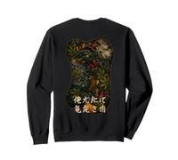 Backprint - Spirito Mitico del Drago - Arte del Tatuaggio As Felpa