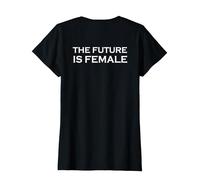 Backprint The Future is Female il futuro è femminile Maglietta