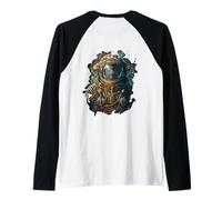 Backprint Un Alieno sulla Terra Maglia con Maniche Raglan