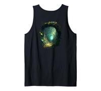 Backprint Un Percorso Attraverso magia del Bosco incantato Canotta