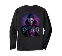 Backprint Un Vampiro epico in Un Mondo Fantastico Maglia a Manica