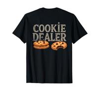 Backprinted Cookie Memes Cookie Dealer Detti I Love Cookie Maglietta