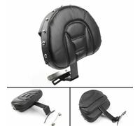 Backrest Sissy Bar Passenger con pad Per FLSTF Heritage Softail Nero P S H7
