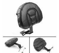 Backrest Sissy Bar Passenger con pad Per FLSTF Heritage Softail Nero P S T9