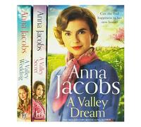Backshaw Moss Series by Anna Jacobs 3 Books Collection Set (A Valley Dream, A Valley Secret & A Valley Wedding)