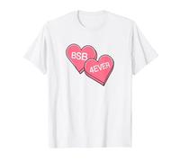 Backstreet Boys - Candy Hearts White Maglietta, Uomo, Bianco, S