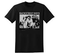 Backstreet Boys Film Photo T-Shirt Men And Women Unisex Graphic Tee Shirt Black S Unisex 100% Cotton Short-Sleeve T-Shirts Black S
