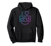 Backstreet Boys - I Heart BSB Felpa con Cappuccio