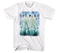 Backstreet Boys - Millennium - Bianco Stampa Frontale Manica Corta Adulto