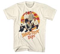 Backstreet Boys - Posing - Stampa Frontale Off-White Manica Corta T-Shirt Adulto