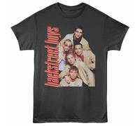 Backstreet Boys Stacked Boys T-Shirt Uomo Donna Manica Corta Smoke
