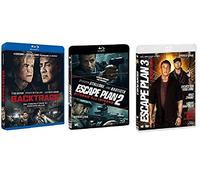 Backtrace + Escape Plan 2-3 (3 Film Blu Ray) - Edizione Italiana ⚠️ VENDUTO DA VIDEO LINE ⚠️