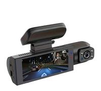 Backup Parcheggio Dash Cam Doppia Telecamera WIFI 1080P Auto Anteriore Interna Visione Notturna Infrarossi Registrazione Loop Grandangolo DVR Auto Telecamera Posteriore(No SD Card)