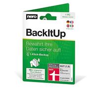 Backup Software Nero BackItUp - Vincitore del Test (1,9) Backup Automatico, Cloud e Ripristino | Licenza a Vita | 1 PC | Windows 11/10/8/7