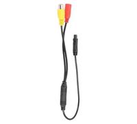 Backup Telecamera Per Retromarcia Con Cablaggio Per Connettore Maschio A 4 Pin E Femmina Rca Cvbs Telecamera posteriore