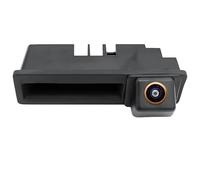 Backup Vista Posteriore Per A1 Per A3 Per A4 Per A6 A6L 2008-2012 Obiettivo Fish Eye 170 Gradi CCD AHD 1080P Telecamera Posteriore Auto Maniglia Telecamera Bagagliaio(AHD 1080P)
