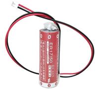 Backupower Batteria di ricambio compatibile con Maxell ER17/50 17/50 White Plug 3,6 V 2750 mAh