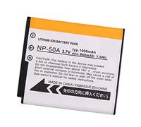 Backupower NP-50 NP-50A - Batteria di ricambio compatibile con Fuji FinePix F75EXR,FinePix F Series F100fd / F200EXR / F300EXR / F50fd / F60fd / F70 EXR / F80EXR