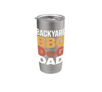 Backyard BBQ Cane Papà Bicchiere termico in acciaio inox doppia parete