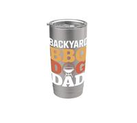 Backyard BBQ Cane Papà Bicchiere termico in acciaio inox doppia parete