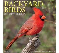 Backyard Birds 2026 Wall Calendar