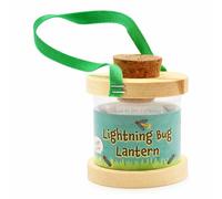 Backyard Essentials Lanterna per bambini Lightning Bug e Firefly, camera in plexiglass con fori, spina in sughero, cinghia di trasporto in nylon