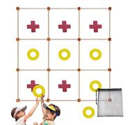 Backyard Giant Games - Set prato da esterno per attività da campeggio, strumento educativo per coordinazione occhio-mano | divertente gioco per adulti, bambini, famiglia, compleanno