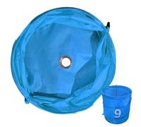 Backyard Golf Game Bucket, Foldable Golf Chipping, Ball Sport Training Organizer, Oxford Fabric Storage Holder, Adults, Beginners, Kids, Women, and Men Practice