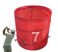 Backyard Golf Game Bucket - Foldable Golf Storage Bucket | Ball Sport Training Fabric Organizer | Ball Sport Training Oxford Fabric Organizer Durable Storage Bag for Adults Beginners