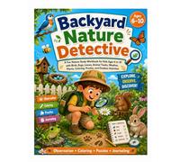 Backyard Nature Detective: A Fun Nature Study Workbook for Kids Ages 6-10 with Birds, Bugs, Leaves, Animal Tracks, Weather, Plants, Coloring Pages, Puzzles, and Outdoor Activities