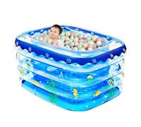 Backyard Pool | Outdoor Backyard Water Toys Inflatable with Drain Plug for Boys Girls Children