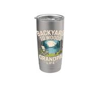 Backyard To Woods Nonno Vita Bicchiere termico in acciaio inox doppia parete