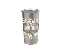 Backyard To Woods Nonno Vita Bicchiere termico in acciaio inox doppia parete