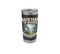 Backyard To Woods Nonno Vita Bicchiere termico in acciaio inox doppia parete