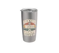 Backyard To Woods Nonno Vita Bicchiere termico in acciaio inox doppia parete