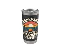 Backyard To Woods Nonno Vita Bicchiere termico in acciaio inox doppia parete