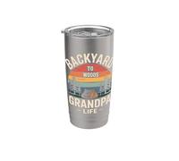 Backyard To Woods Nonno Vita Bicchiere termico in acciaio inox doppia parete